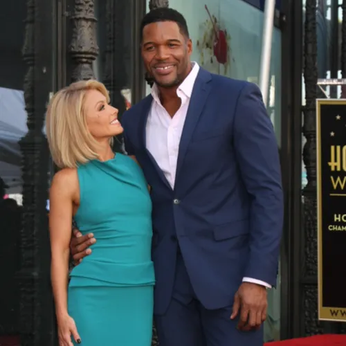 Kelly Ripa and Michael Strahan