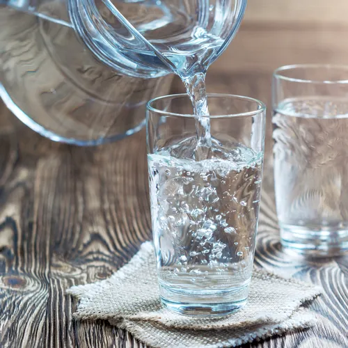 glass of water