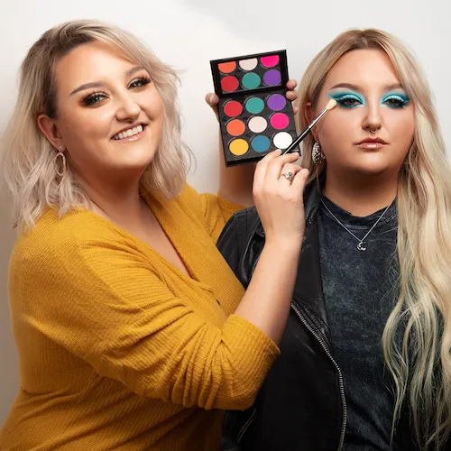 "Makeup double compact"