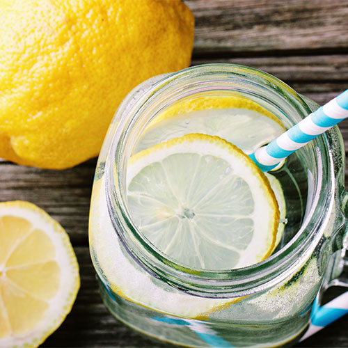 lemon water