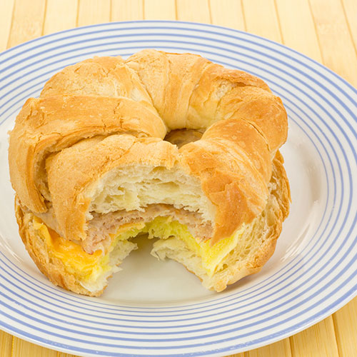 breakfast sandwich