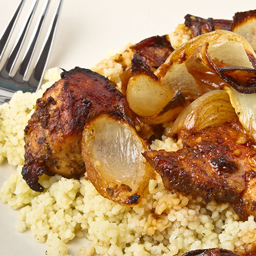 Moroccan-style Instant Pot Chicken Thighs