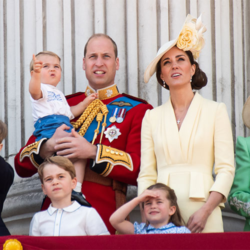 Kate Middleton and Prince William and kids