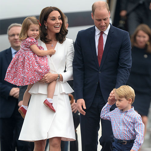 Kate Middleton and Prince William and kids