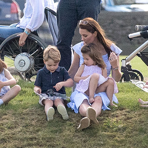 Kate Middleton and Prince William and kids