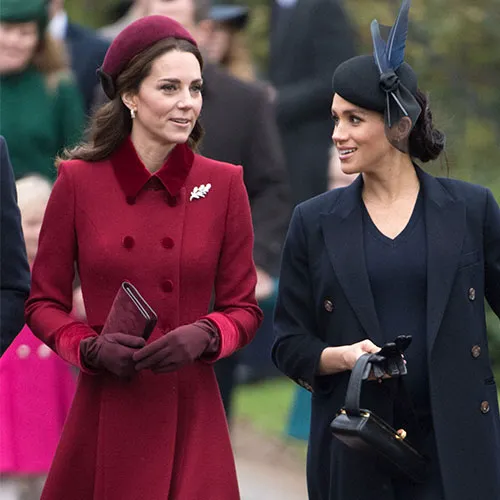 Kate Middleton and Meghan Markle
