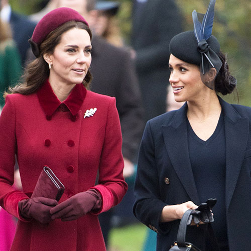 Meghan Markle and Kate Middleton