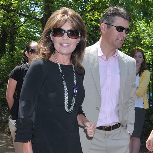 Sarah and Todd Palin