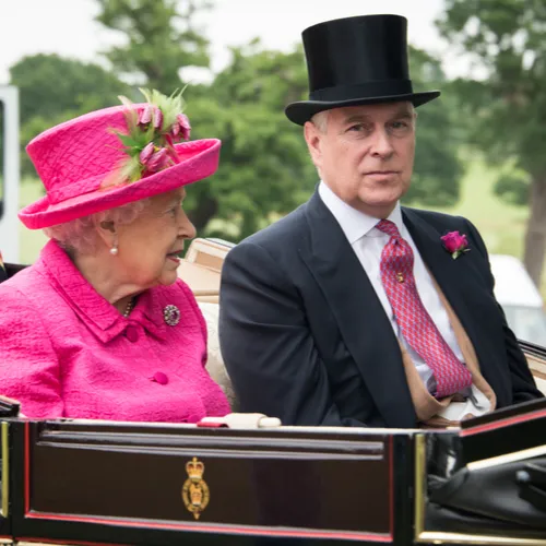 Prince Andrew and The Queen