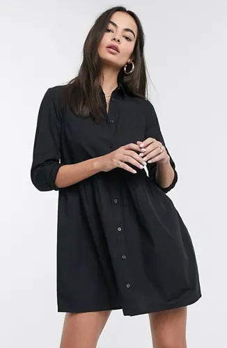 Smock Shirt Dress