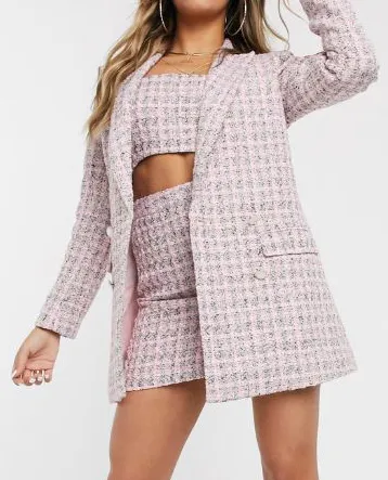 Boucle Suit Blazer