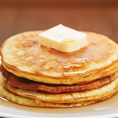 pancakes with butter