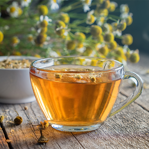 best anti inflammatory anti aging beauty tea chamomile