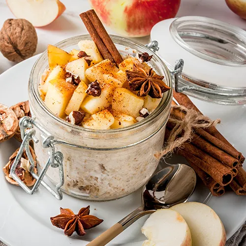 overnight oats cinnamon best healthy breakfast food