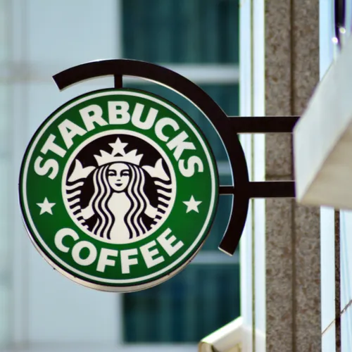Starbucks sign
