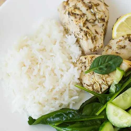 white rice causes acne