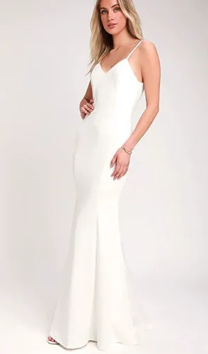 Back Maxi Dress