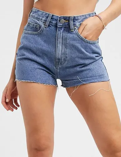 Denim Mom Short