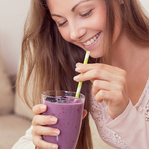 blueberry collagen smoothie recipe