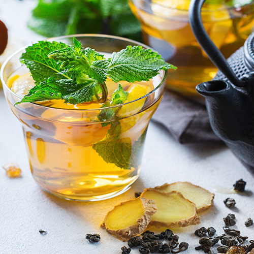 green tea ginger best anti inflammatory hot drink
