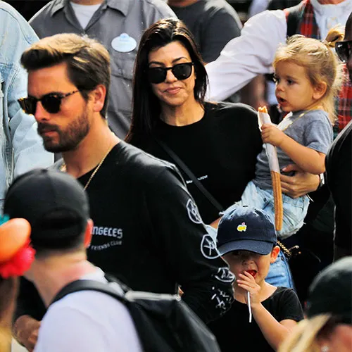 Kourtney Kardashian and Scott Disick