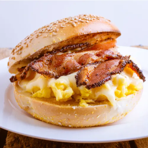 breakfast sandwich
