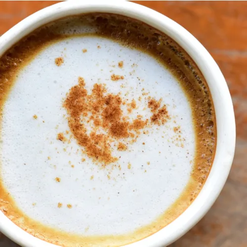 coffee with cinnamon
