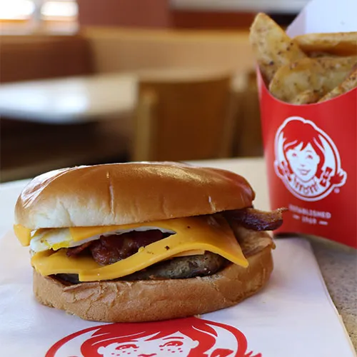 wendys worst unhealthy breakfast menu