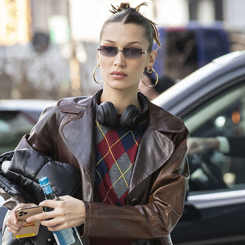 bella hadid new look