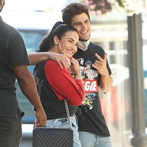 Demi Lovato and Max Ehrich