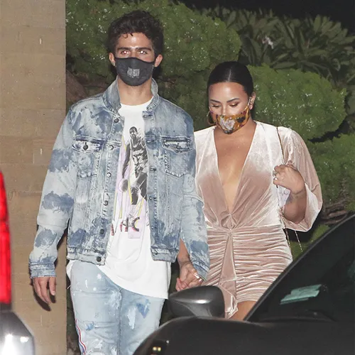 Demi Lovato and Max Ehrich