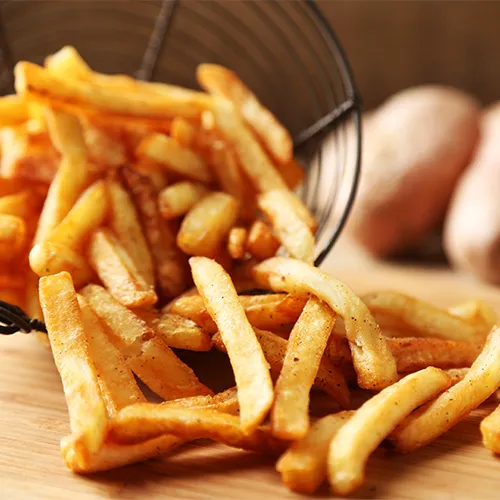french fries cause wrinkles aging skincare