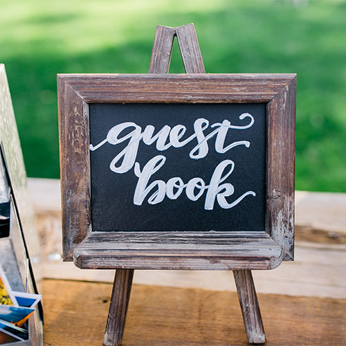 Guest Book Sign