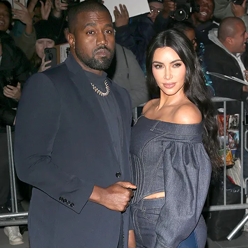Kim and Kanye share a romantic moment together.