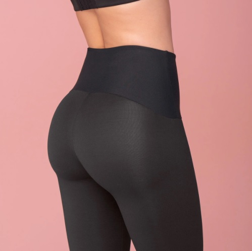 These Slimming Black Leggings Give Your Booty A Boost–Plus, They