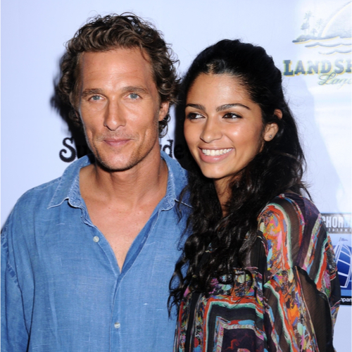 Matthew McConaughey and Camila Alves