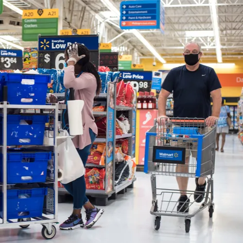 Walmart shopper