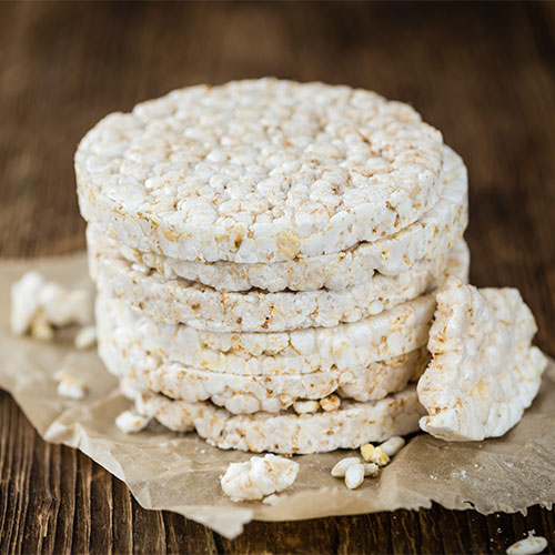 worst unhealthy snack foods rice cakes