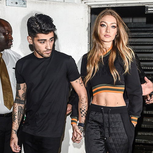 Gigi Hadid and Zayn Malik