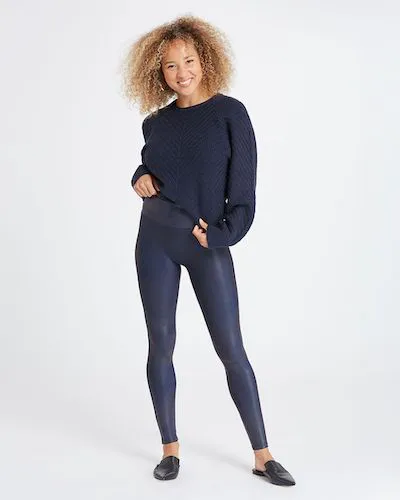 best selling faux leather spanx leggings on sale