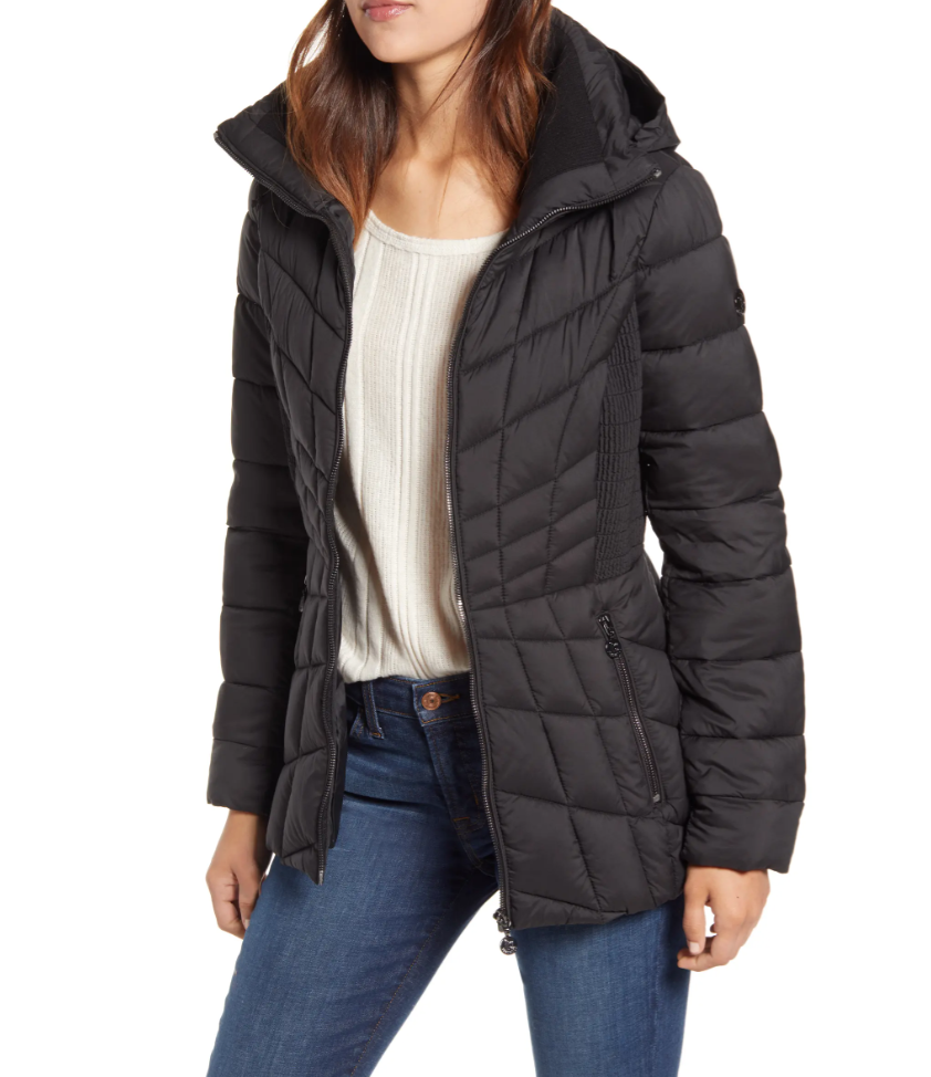 Nordstrom Just Put This Top-Rated Puffer Coat On Sale For Under $100–We ...