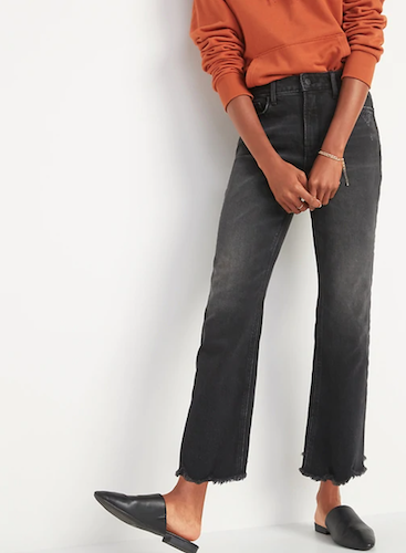 black high waisted jeans sale