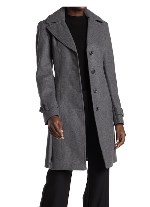 michael michael kors missy belted trench coat