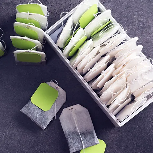 green tea bags