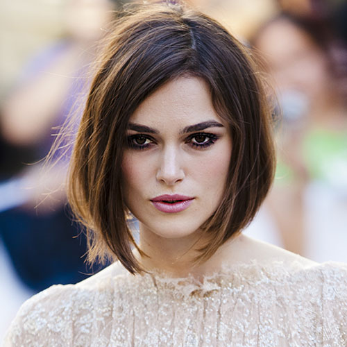 keira knightley layered bob best haircut thinning hair celebirty stylist