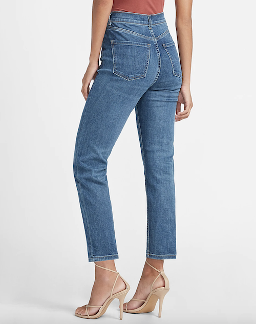 These Super High Waisted Jeans Are *So* Flattering & They’re More Than ...