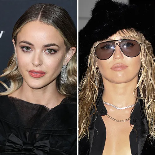 Miley Cyrus and Kaitlynn Carter