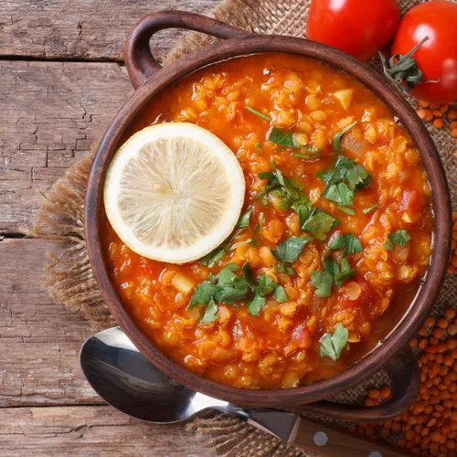 red lentil soup