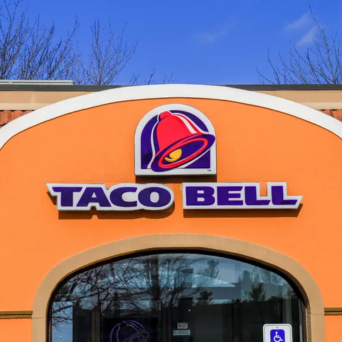 Delicious Taco Bell meal with vibrant toppings and sauces.