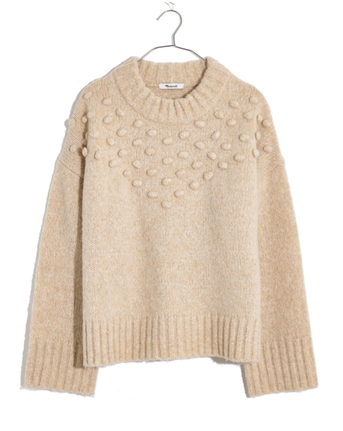 The *Cutest* Bobble Sweater From Madewell Is On Sale Right Now - SHEfinds